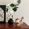 Bohemian Bird Resin Art Sculpture Vintage Animal Decor For Home Garden And Gift Ideas