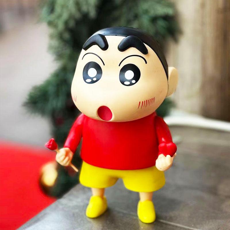 Crayon Shin-chan Piggy Bank Shin-chan Ornament Desk Accessories Cartoon Money Piggy Bank Coin Storage Box Birthday Gifts
