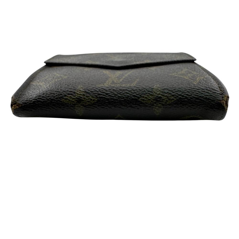LOUIS VUITTON M61660 Vintage W Hook Wallet Compact Wallet Monogram Monogram Portonet Bie Cult Credit Tri-fold wallet Brown Monogram Used