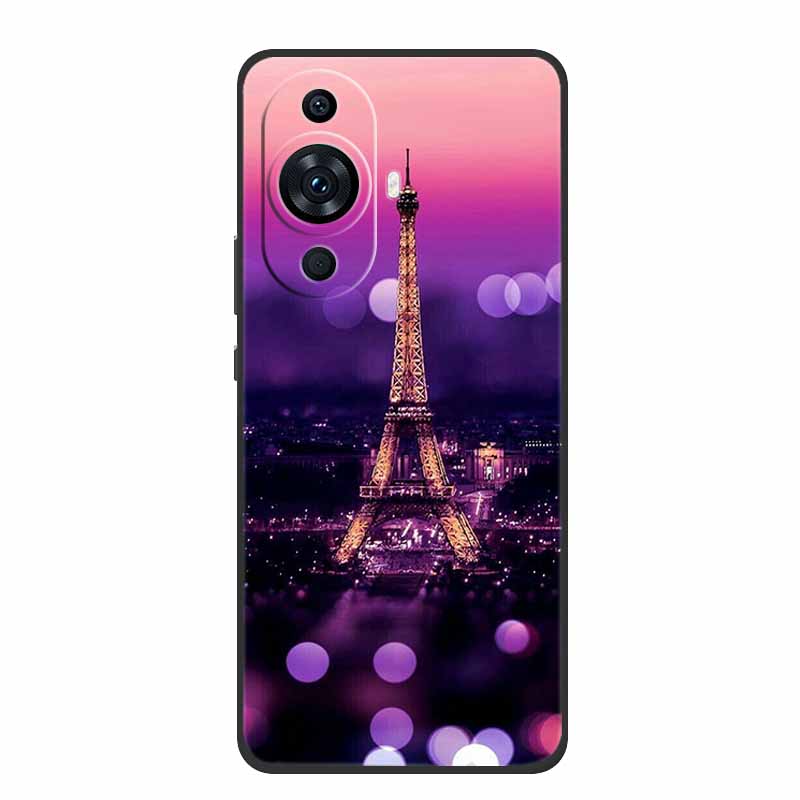 For Huawei Nova 12s Case Popular Black Silicone Soft Back Cover Case For Huawei Nova 12s Phone Case Cover Nova12s 12 s Funda 6.7