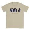 Unisex Ich Muss Einfach Ich Sein Nihilistischer Pinguin T-Shirts Baumwollkleidung Vintage Kurzarm Rundhals T-Shirt Original T-Shirt