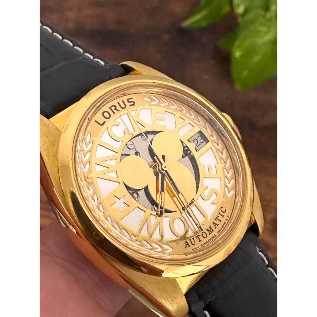 Used Rare LORUS Mickey watch (self-winding)