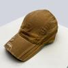 And Women Vintage Bandhnu Solid Color Stripe Baseball Caps Sun Protection Personalized All-Match Street Style Peaked Hats Distressed Fashion