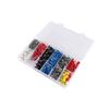 1250pcs HSC8 6 4A Tube Type Terminal Set White Black Red Blue Yellow Gray Mix Colors 0.25 10MM2 with Storage Case
