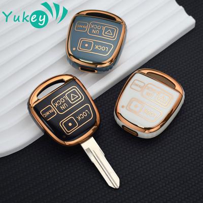 2/3 Buttons TPU Car Key Case Cover Fob For Toyota FJ Cruiser Land 2008-2014 Yaris Echo For Lexus ES GS LS IS RX SC LX RX400h