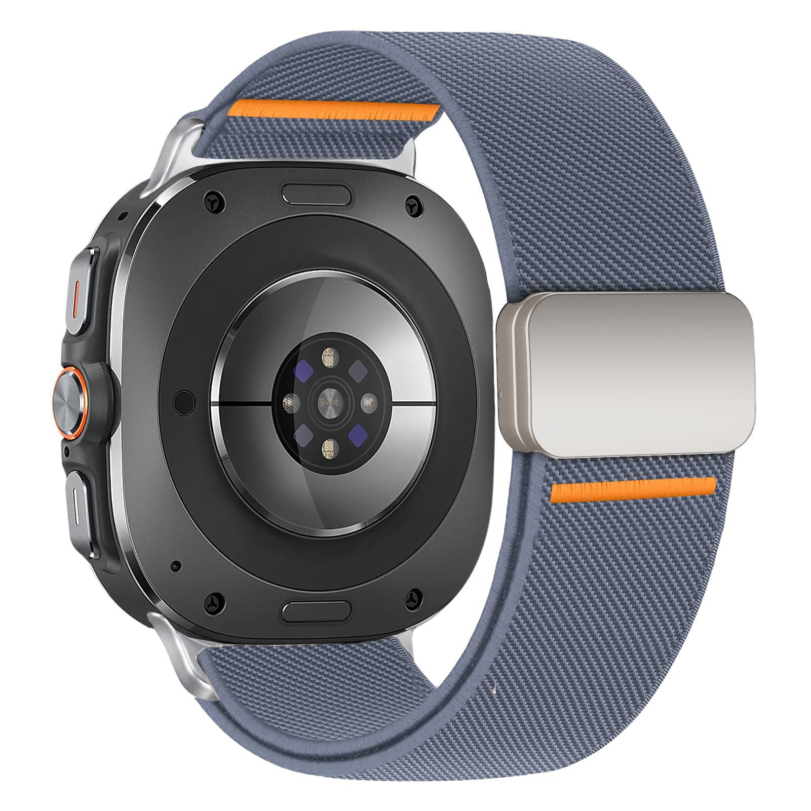 

Magnetic Nylon band For Samsung Galaxy Watch 2025 Ultra Strap 47mm Elastic bracelet correa Galaxy watch 8/8 classic 46 40mm 44mm Galaxy Ultra 2025