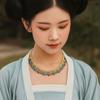 Hanfu Accessories Beads Necklace Ethnic Style Multi-layer Lace Necklace Chinese Style Choker  Girls
