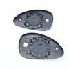 HY-212 Auto Door Rearview Car wing mirror glass for  Citroen C4  2004 2005 2006 2007 2008 2009 heated with back plate