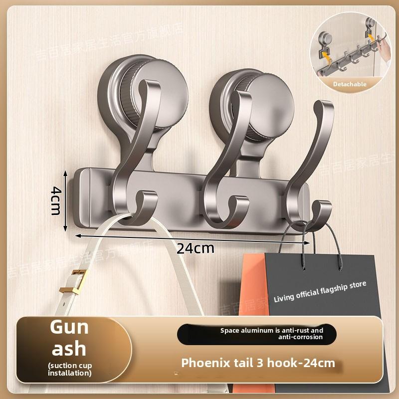 Cârlige cu ventuză pentru baie fără găuri, pentru spatele ușii