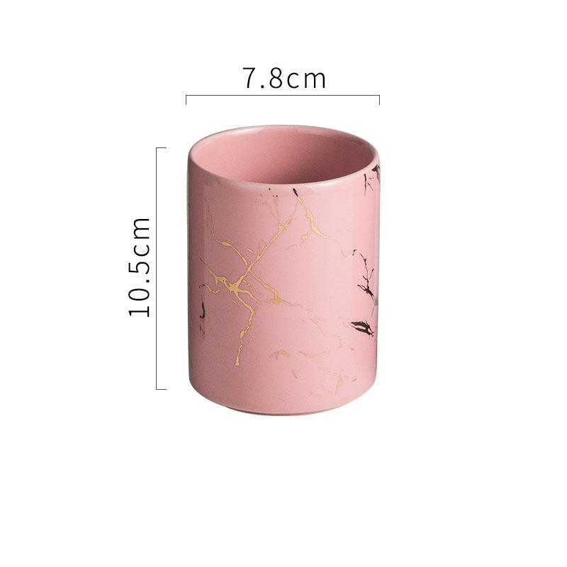 Ceramic Bathroom Toothbrush Cup Brushing Mug Mouthwash Cup Household Hotel Creative Mouthwash Gargle Cup Bathroom Accessories
