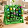 Plastic Thread Stand 60-Spool Sewing Organizer Rack, 360 Degree Swivel Space Saving Professional Tailoring Tools Stand, Tabletop Storage Holder