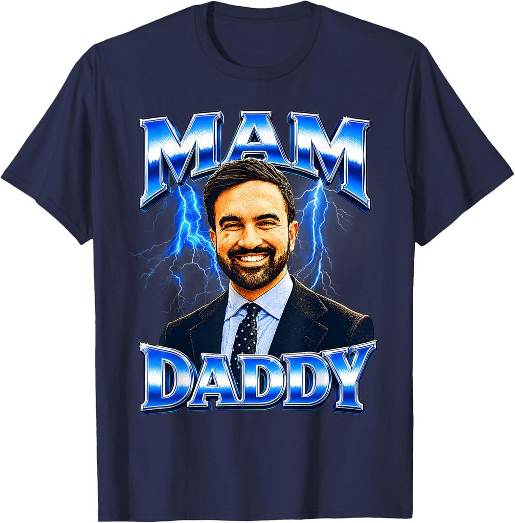 Vtipné unisex tričko Zohran Mamdani