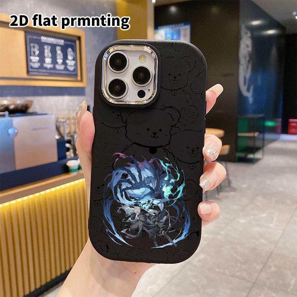 Phone Case: 2D Flat Design Suitable for iPhone 18 17 16 15 14 13 Pro Protective Case, Couple Style, Magical Battle, Christmas and Halloween Gift