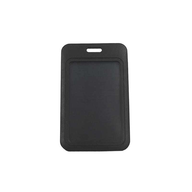 Stylish Simple Document Card Holder For Women Men High Quality Retractable Sliding Cover Card Holder Bus Card Id Card Holder