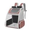 Double Shoulder Cat Bag Portable Travel Pet Bag Go Out Breathable Foldable Cat Cage Large Capacity Dark Pet Bag
