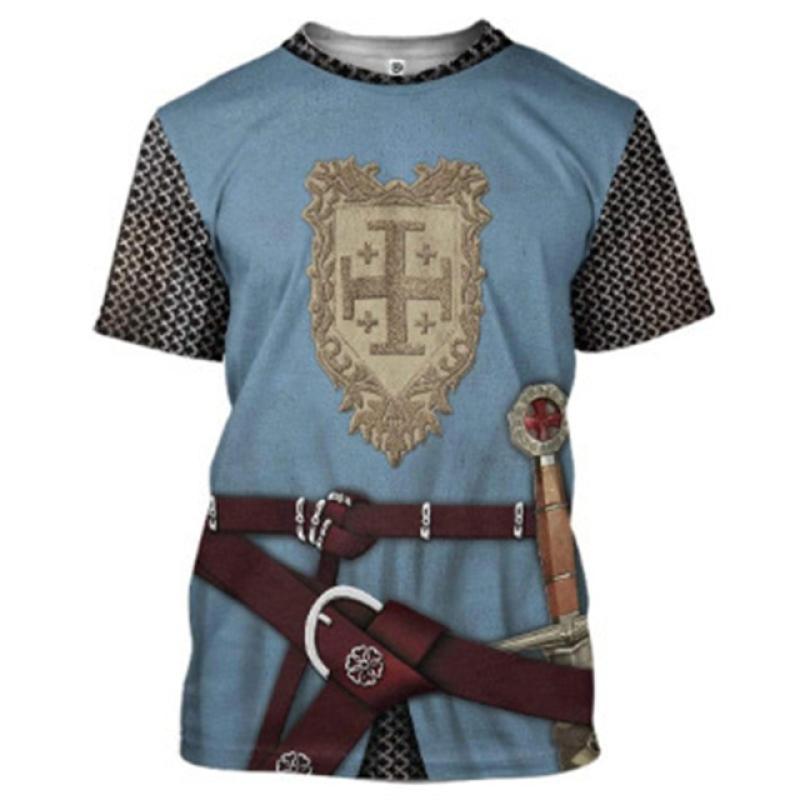 Summer Men's T-shirts 3d Police Uniform Print O-neck Short Sleeve Fashion Cosplay Clothing Oversized Streetwear Tops Tee Shirts