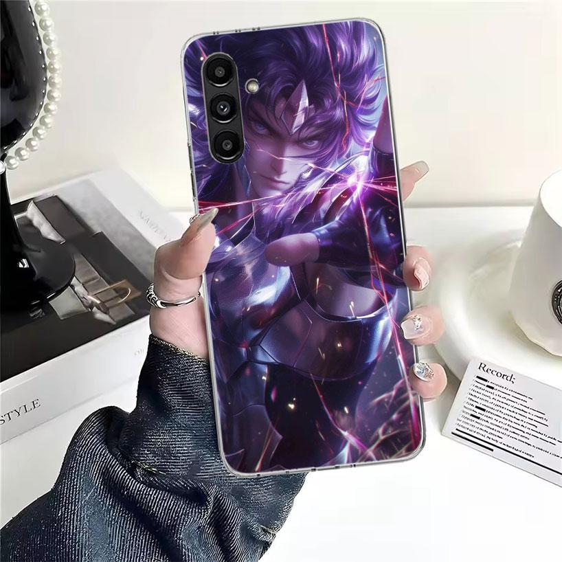 Saint Seiya Cool Phone Case For Samsung Galaxy A13 A14 A15 A16 A17 A53 A54 A55 A56 A57 A33 A34 A35 A36 A37 A23 A24 A25 A26 Galax