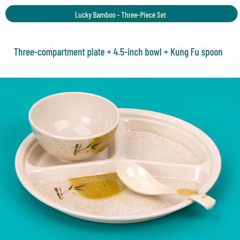

Melamine Commercial Canteen Dinner Plate