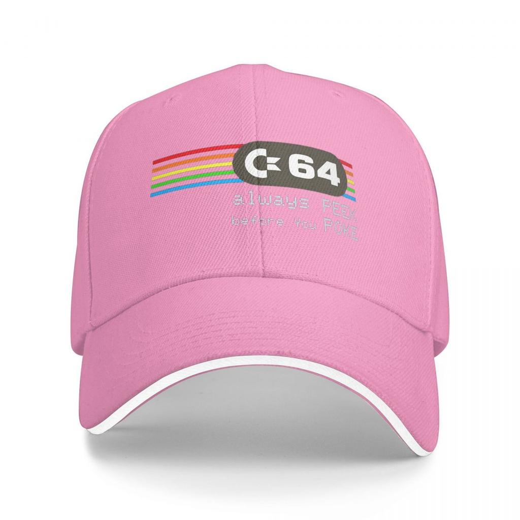 Baseballové čepice Commodore 64 Snapback Baseballové kšiltovky Prodyšné Ležérní Casquette Venkovní Unisex