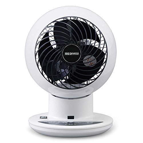 IRIS OHYAMA Circulator Fan AI Operation 18 Tatami Swing Up/Down/Left/Right Circulator Eye White PCF-SCAI15T