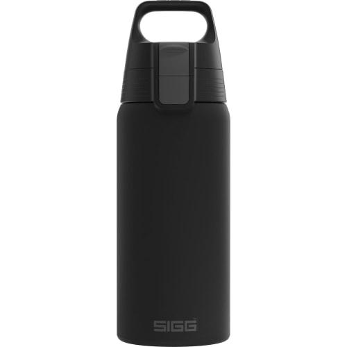 Sigg Shield Thermo Outdoor Water Bottle, Black, 0.5L, 50432