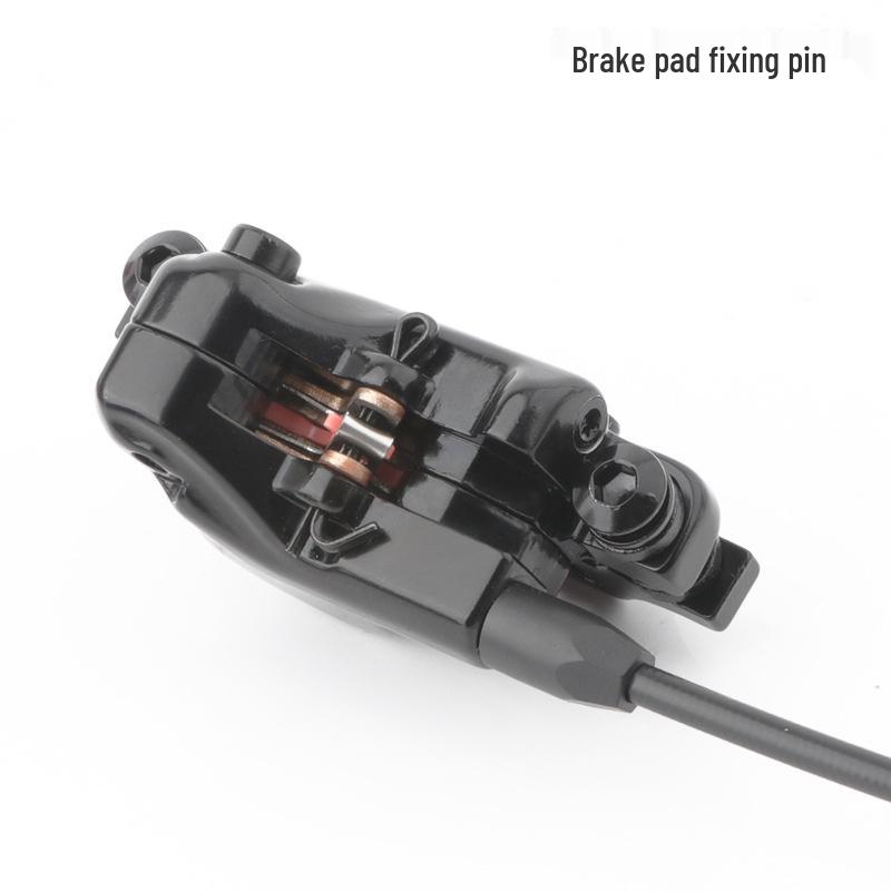 HASSNS Mountain Bike Hydraulic Disc Brakes with Metal Pads