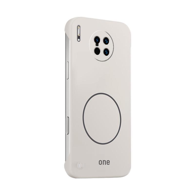 Compatible with Huawei Mate30/Mate30 Pro: Skin-Feel Magnetic Frosted Drop-Proof Phone Case Huawei Mate30 белый