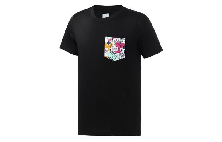 

Adidas Originals Set in Sleeve T Shirt Men s Black DU8340 M