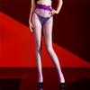 Sexy Women Thin 640 Pin Pantyhose Oil Gloosy Shiny Stockings Yoga Shaping Pantyhose Open Crotch Maid Tights Stockings