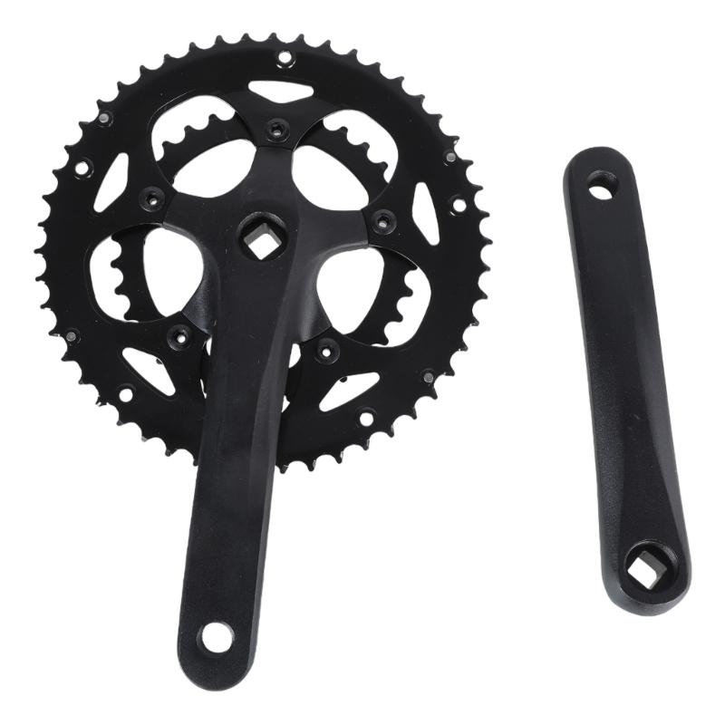 

Road Bicycles Crankset 50/34T Chainwheel Folding Bikes Chainring 8/9 Speed Double Plate Crank 170mm
