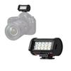 USB Rechargeable Mini Magnetic Flash Magnetic Mount Cold Shoe Mount Fill Light Quick Release Camera Flash Night Scene Lighting