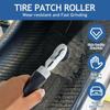 3PCS Car Grinding Head Roller Tire Repair Patch Tools Kit Tire Patch Roller Tool Buffing Wheel For Car Truck Motorcycle
