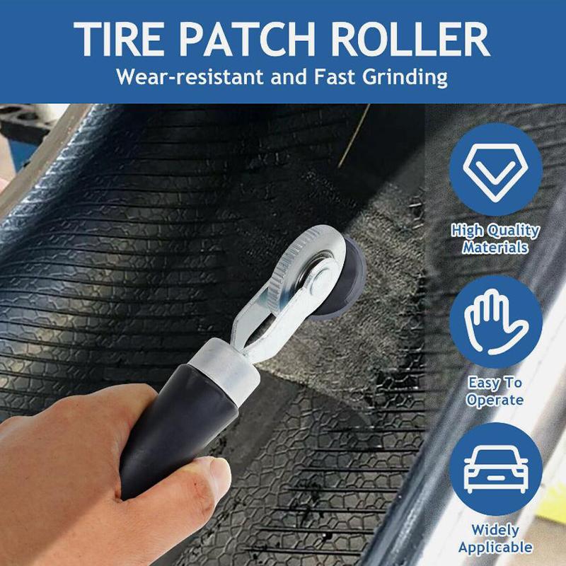 3PCS Car Grinding Head Roller Tire Repair Patch Tools Kit Tire Patch Roller Tool Buffing Wheel For Car Truck Motorcycle