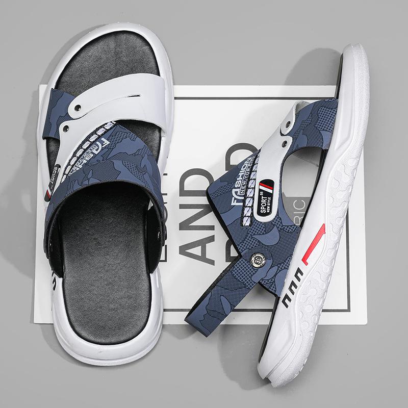 Men's Sandals 2024 Brand Designer Shoes Outdoor Beach Slippers for Men Casual Shoes High Quality Non Slip Loafers Man Slippers