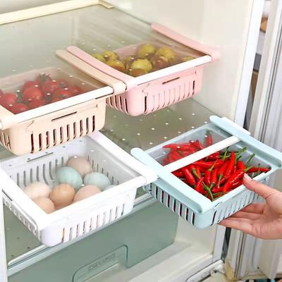 Caja de almacenamiento para refrigerador, cajón de refrigerador, contenedor de almacenamiento de plástico, estante