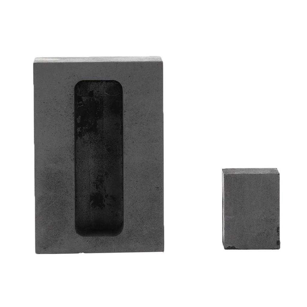 High Hardness Graphite Ingot Mold Mould Crucible For Gold Silver Melting Casting Refining