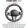 Western Aztec Steering Wheel Cover Auto Steering Wheel Protector, Anti-Slip, Breathable, Absorbing Sweat, Universal Aztec Car Accessories 14.5–15