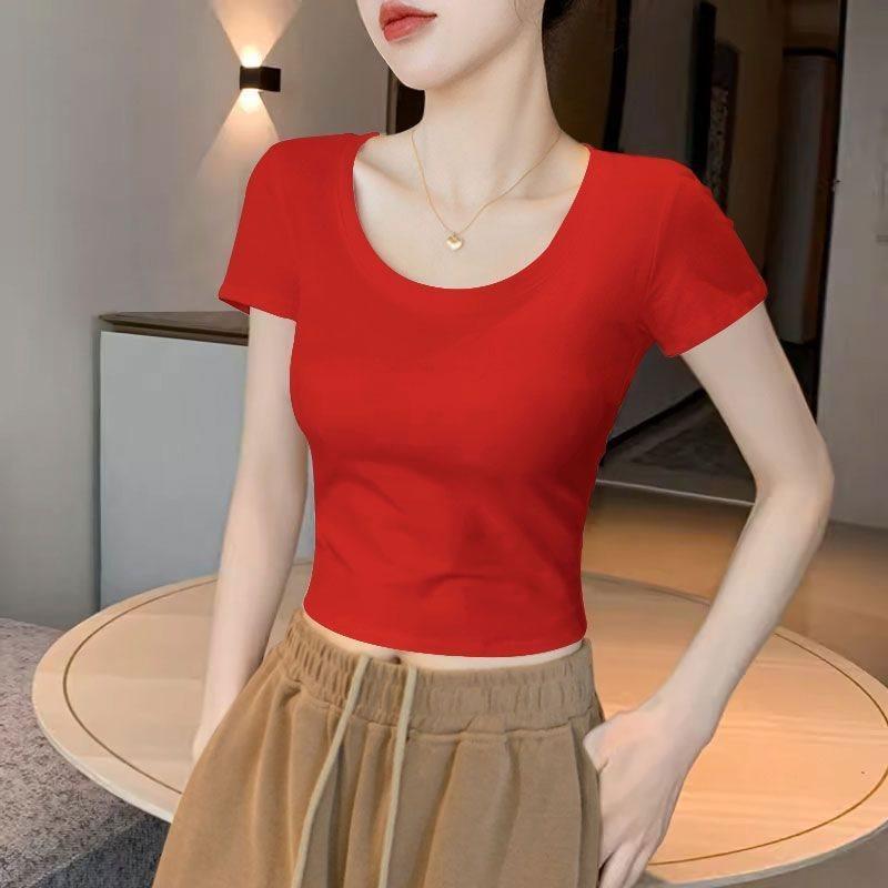 Oversized Womens T Shirt With Embroidery For Summer Casual Wear
