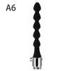Douche Enema Vagina Anal Cleaning Switch Faucet Attachment Silicone Enema Syringe Shower Metal Butt Plug Nozzle Tip Gay Massager