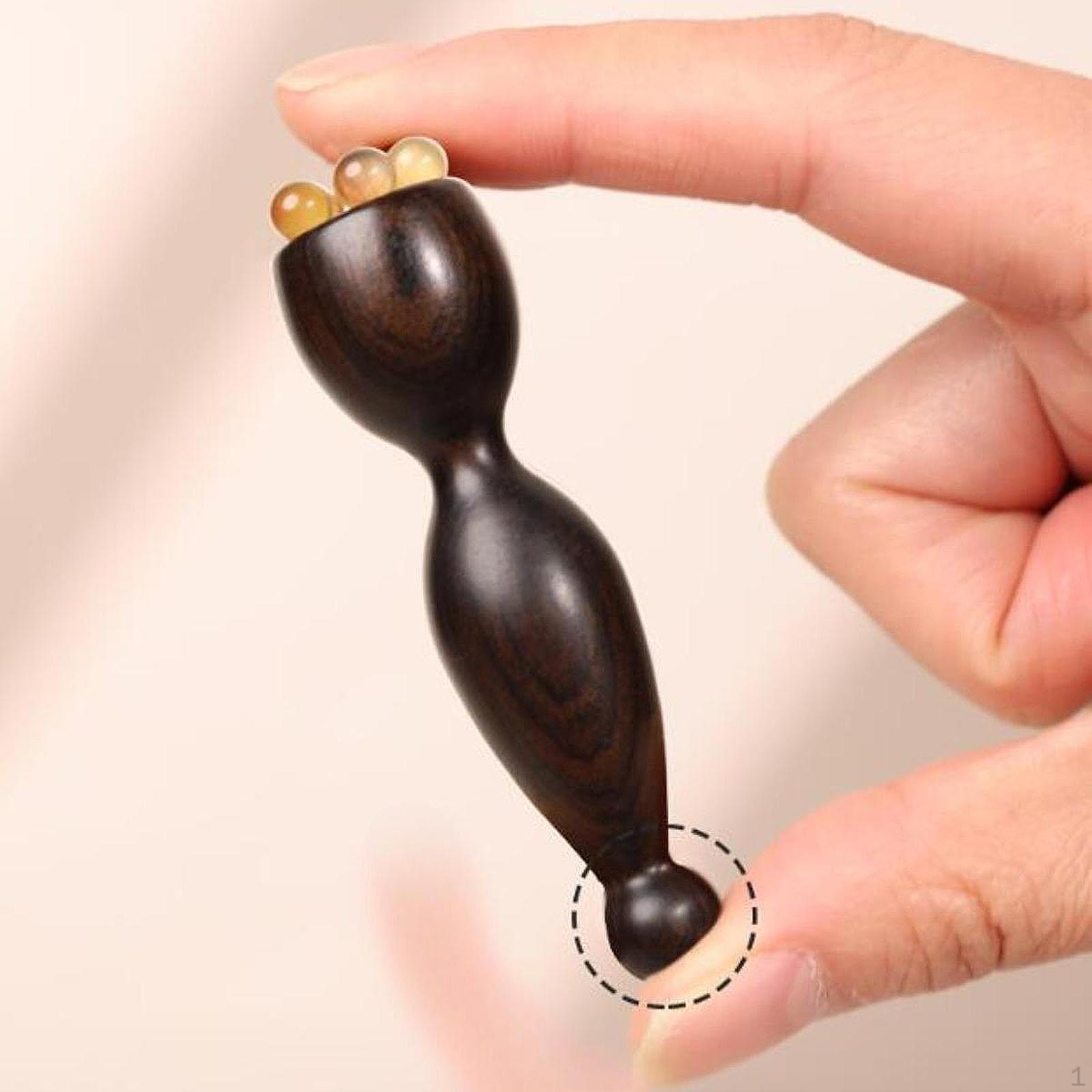 

Wooden Face Massage Eye Tool Handheld Cellulite Massages Point Massaging Sandalwood Gua Sha Style A