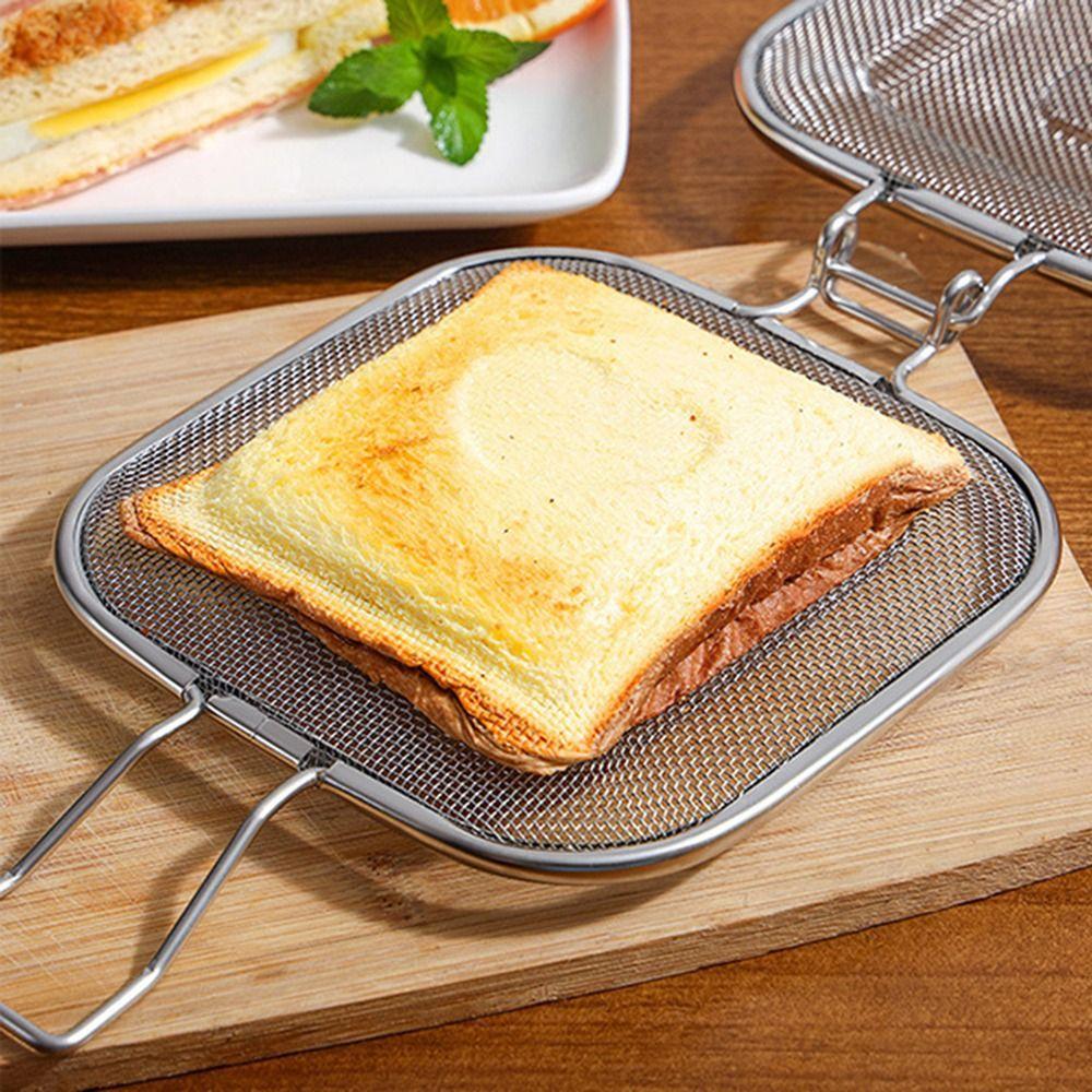 Rete Tostapane Multiuso Clip per Colazione Macchina per Sandwich Padella per Sandwich Pressa per Panini