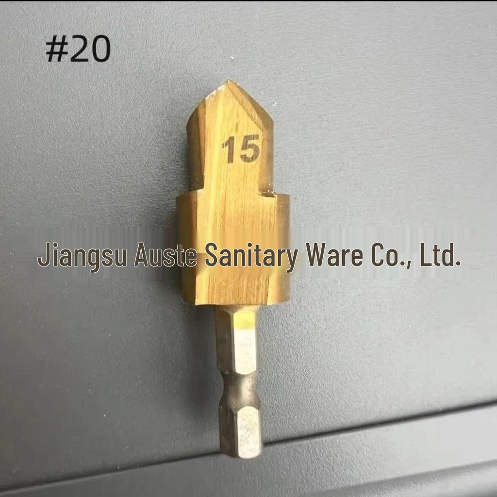 Hex Shank PPR Step Drill Bit for Water Pipes - 20/25/32mm Multi-Layer Blind Head Expansion Drill for Electricians