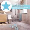 18PCS Anti Slip Shower Stickers, Bathtub Shower Floor Non Slip Stickers with Scraper, Star Glow In The Dark Stickers for Bath Tub Shower Stairs