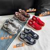 European Station Retro Contrasting Color Splicing Dad Shoes Women 2025 New Fashionable Versatile Comfortable Breathable Casual Running Shoes