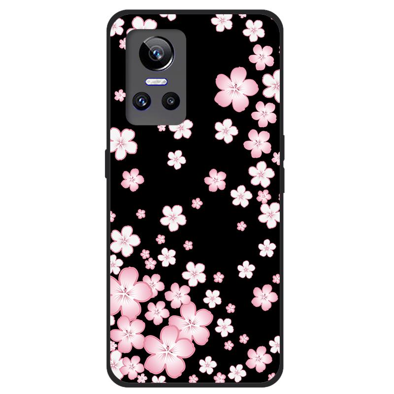 For Realme GT Neo 2 5G Case TPU Silicone Soft Cartoon Clear Case for Realme GT Neo 2 3 Neo3 Phone Cover Neo2T Transparent Coque