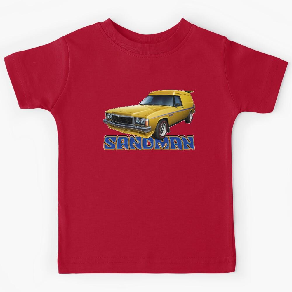 Illustrated HZ Holden Sandman Panel Van - Yellow Kids T-Shirt 170