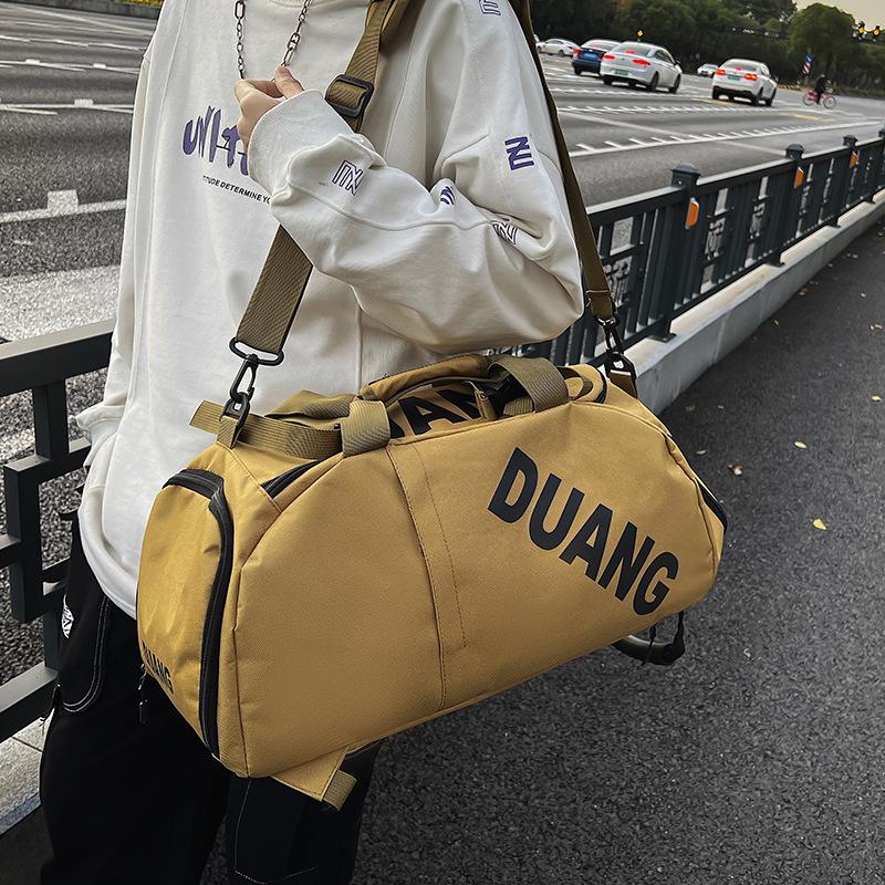 Tide Men's Large Capacity Sports Fitness Backpack with Dry/Wet Separation for Travel, Short Trips, Business, and Swimming.