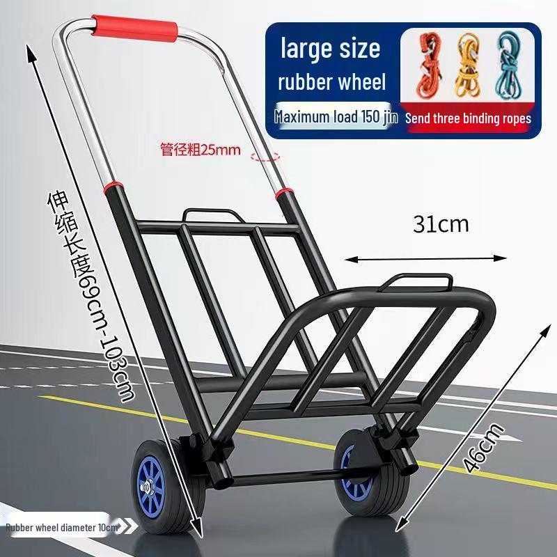Magic Portable Folding Hand Truck Cart for Shopping and Luggage