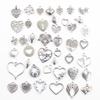 30Pcs Charms Sun Moon Horse Crown Leaf Fish Clover Antique Bronze Silver Color Mixed Pendants Diy Making Findingstibetan Jewelry