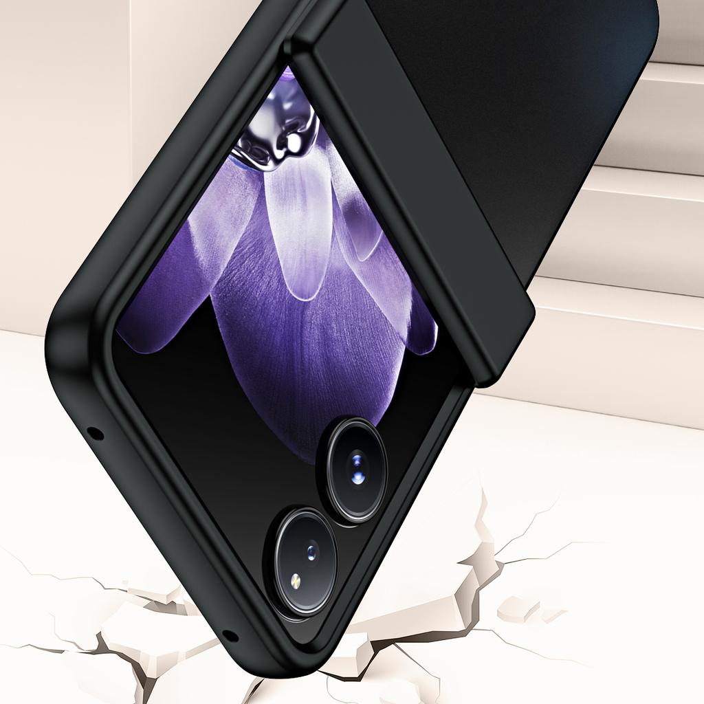 For Xiaomi Mix Flip 5G Case Electroplating Hard PC Protective Phone Cover